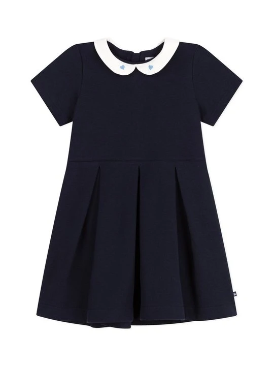 Zdjęcie produktu Sukienka z dżerseju Petit Bateau granatowy