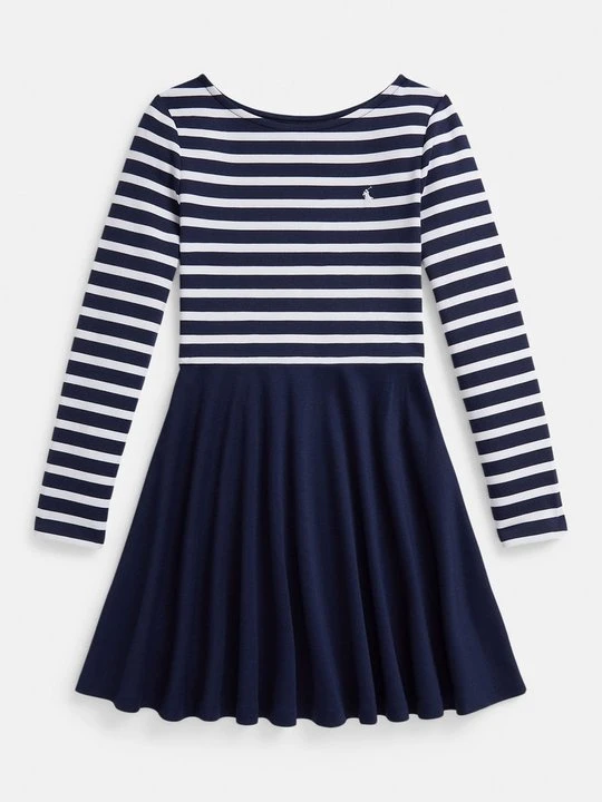 Zdjęcie produktu Sukienka z dżerseju Polo Ralph Lauren granatowy