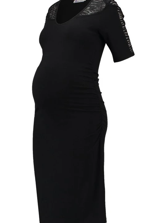 Zdjęcie produktu Sukienka z dżerseju Queen Mum czarny