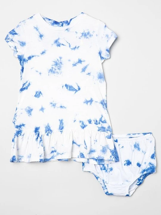 Zdjęcie produktu Sukienka z dżerseju Ralph Lauren niebieski