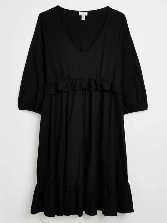 Zdjęcie produktu Sukienka z dżerseju River Island czarny