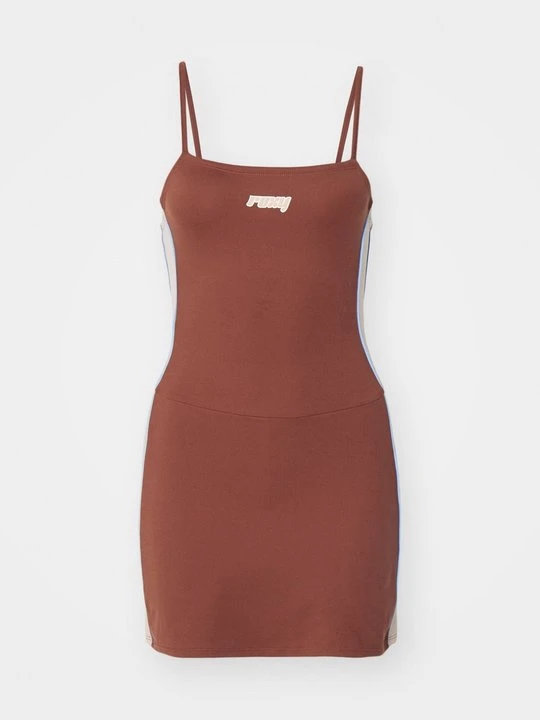 Zdjęcie produktu Sukienka z dżerseju Roxy brązowy