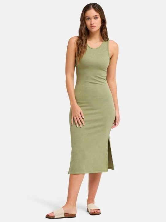 Zdjęcie produktu Sukienka z dżerseju Roxy khaki