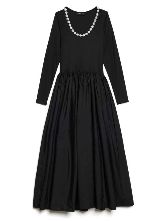 Zdjęcie produktu Sukienka z dżerseju Sister Jane czarny