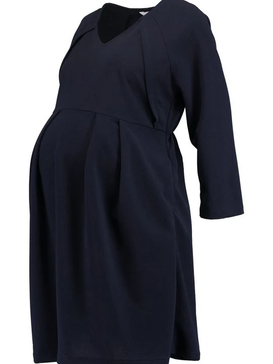 Zdjęcie produktu Sukienka z dżerseju Spring Maternity granatowy