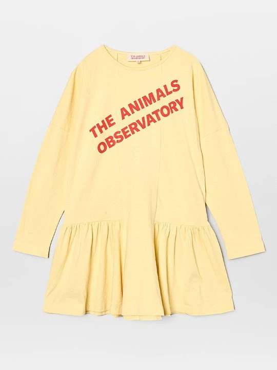 Zdjęcie produktu Sukienka z dżerseju THE ANIMALS OBSERVATORY żółty