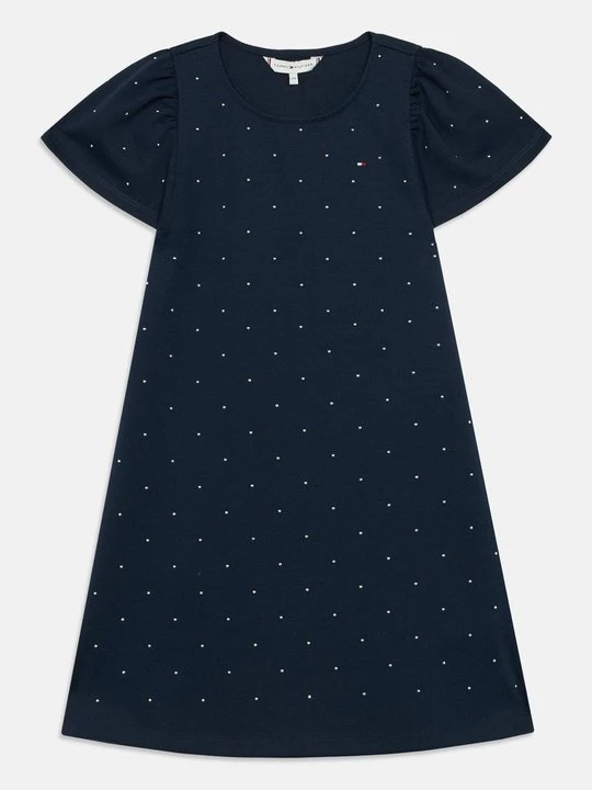 Zdjęcie produktu Sukienka z dżerseju Tommy Hilfiger granatowy