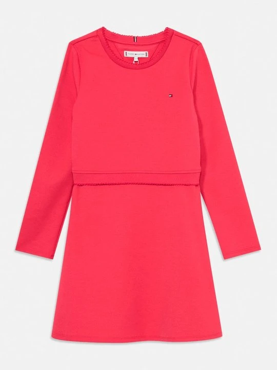 Zdjęcie produktu Sukienka z dżerseju Tommy Hilfiger jasnoczerwony