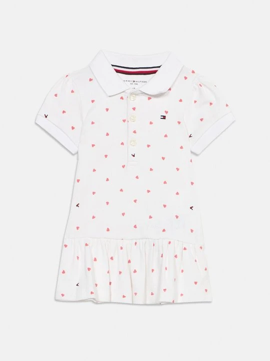 Zdjęcie produktu Sukienka z dżerseju Tommy Hilfiger biały