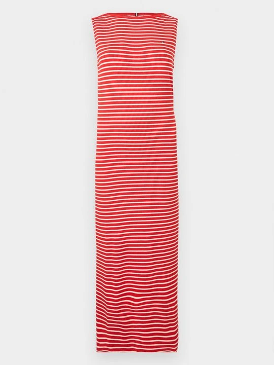 Zdjęcie produktu Sukienka z dżerseju Tommy Hilfiger czerwony