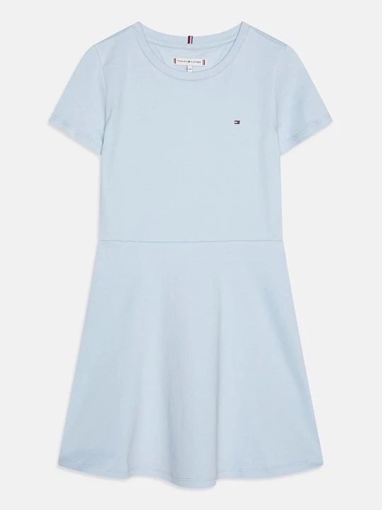 Zdjęcie produktu Sukienka z dżerseju Tommy Hilfiger jasnoniebieski