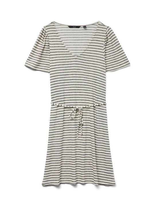Zdjęcie produktu Sukienka z dżerseju Vero Moda mleczny