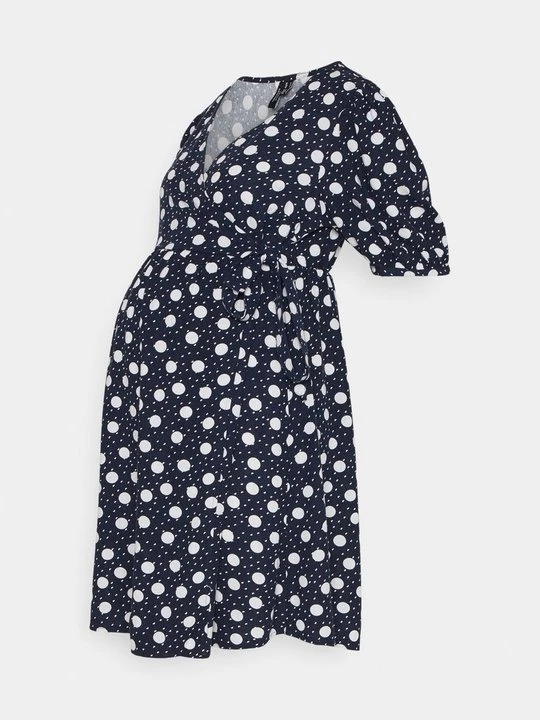 Zdjęcie produktu Sukienka z dżerseju Vero Moda niebieski
