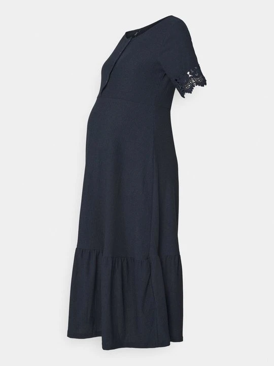 Zdjęcie produktu Sukienka z dżerseju Vero Moda granatowy