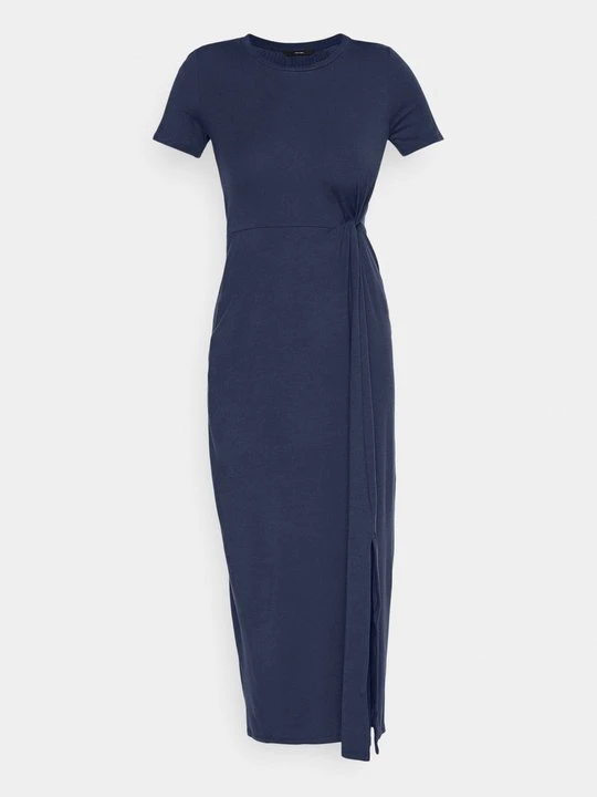 Zdjęcie produktu Sukienka z dżerseju Vero Moda granatowy