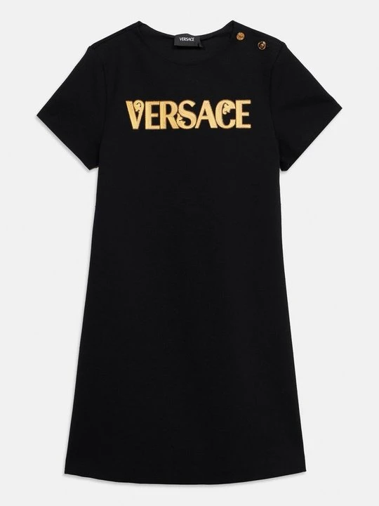 Zdjęcie produktu Sukienka z dżerseju Versace czarny