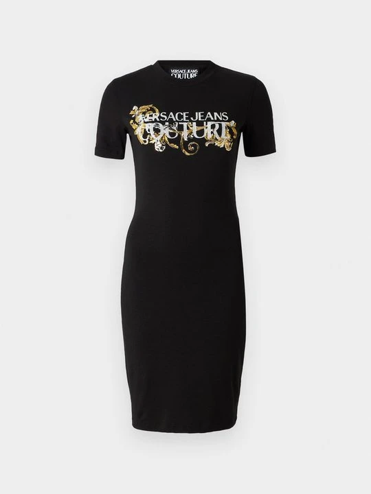 Zdjęcie produktu Sukienka z dżerseju Versace Jeans Couture czarny