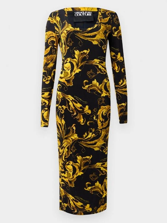 Zdjęcie produktu Sukienka z dżerseju Versace Jeans Couture czarny