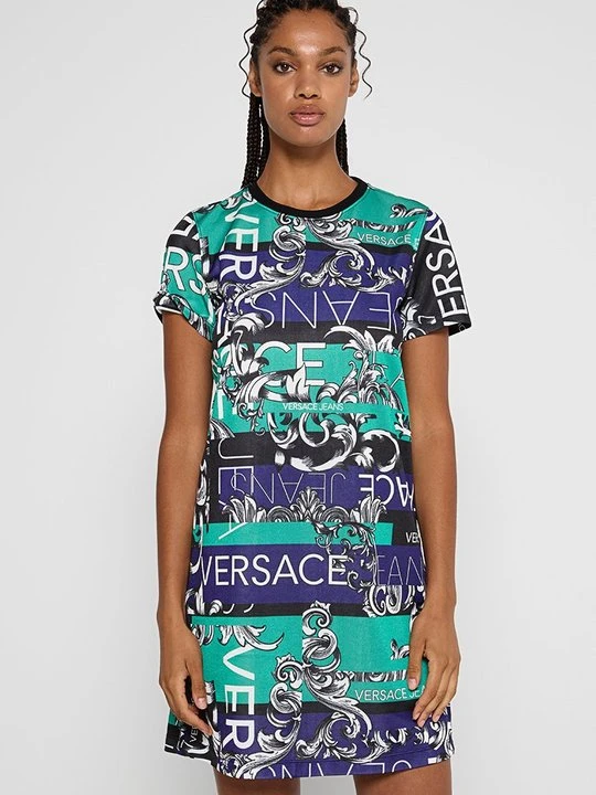 Zdjęcie produktu Sukienka z dżerseju Versace Jeans Couture