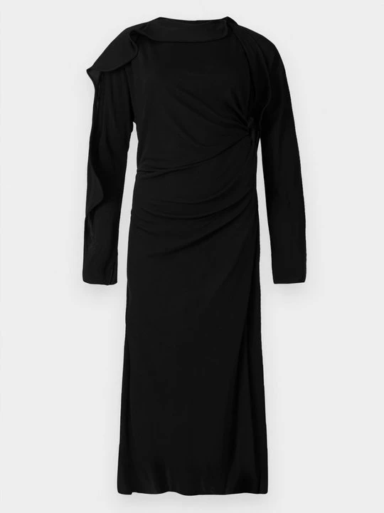 Zdjęcie produktu Sukienka z dżerseju Victoria Beckham czarny