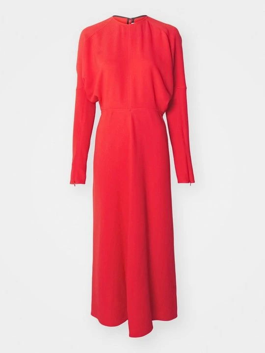 Zdjęcie produktu Sukienka z dżerseju Victoria Beckham czerwony