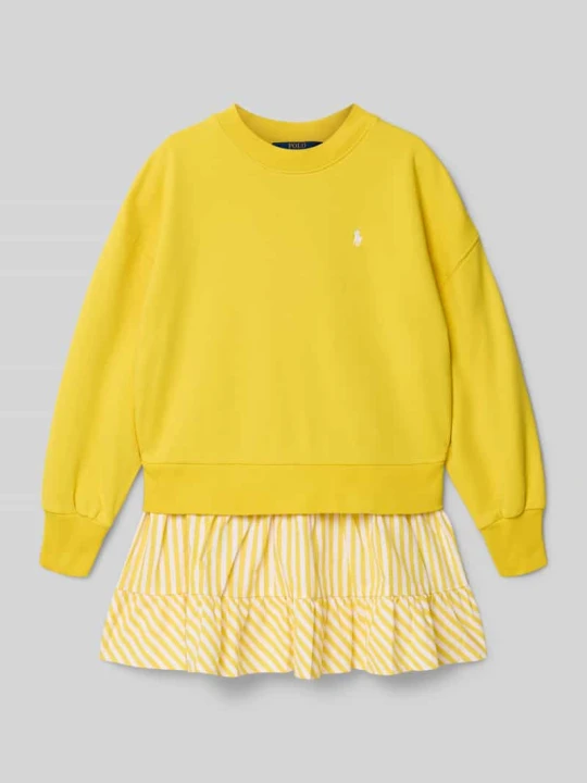 Zdjęcie produktu Sukienka t-shirtowa z czystej bawełny Polo Ralph Lauren Żółty