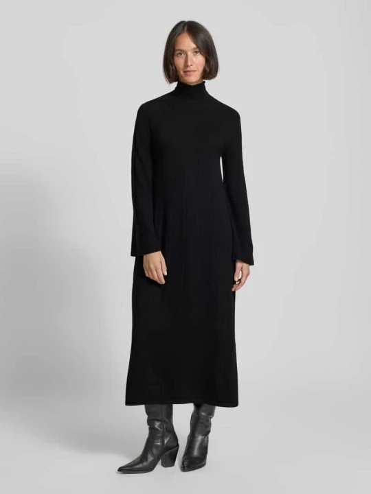 Zdjęcie produktu Sukienka z dzianiny z czystej żywej wełny model 'CILE' MM By Max Mara Czarny
