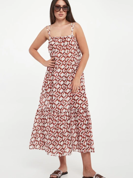 Zdjęcie produktu Sukienka z jedwabiem Alisso MAX MARA BEACHWEAR