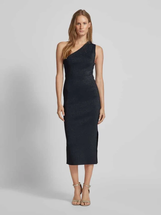 Zdjęcie produktu Sukienka z odkrytymi ramionami z imitacji dzianiny model ‘KALEYY’ Ted Baker Ciemnoniebieski