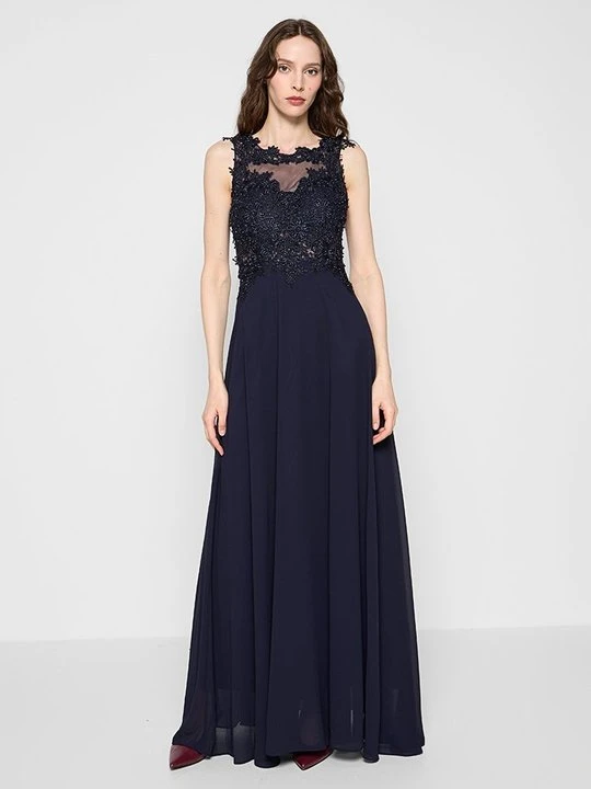 Zdjęcie produktu Suknia balowa Apart Glamour granatowy