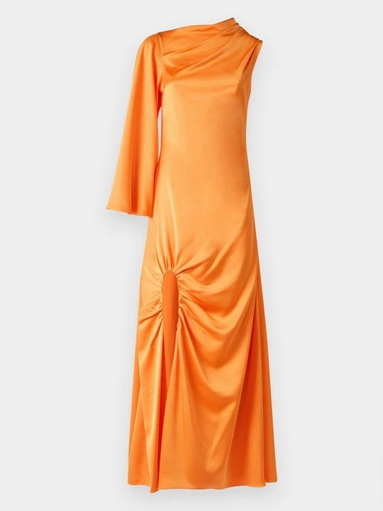 Zdjęcie produktu Suknia balowa Halston pomarańczowy