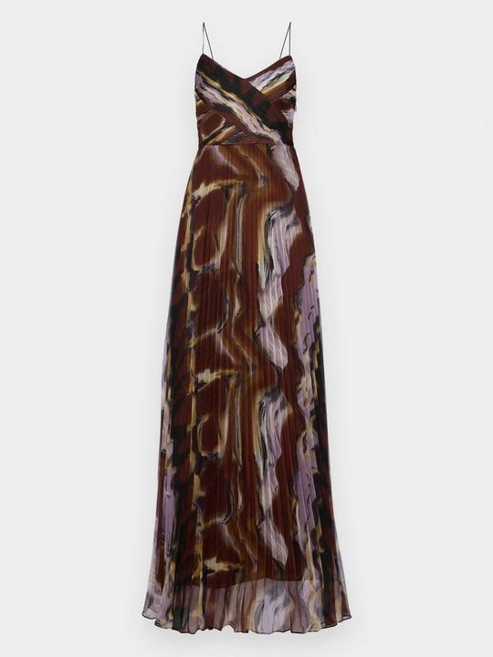 Zdjęcie produktu Suknia balowa Halston brązowy