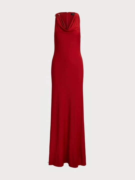 Zdjęcie produktu Suknia balowa Lauren Ralph Lauren ciemnoczerwony