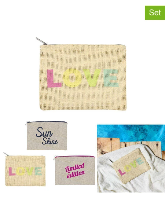 Zdjęcie produktu Summertime Kosmetyczki (2 szt.) - 20 x 15 x 3 cm (produkt niespodzianka) rozmiar: onesize