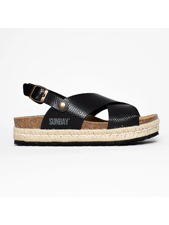 Zdjęcie produktu Sunbay Sandały "Avalon" w kolorze czarnym rozmiar: 38