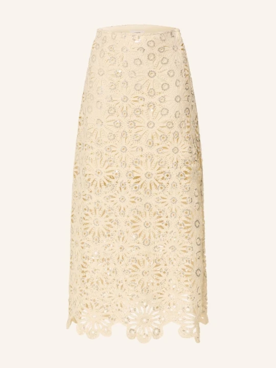 Zdjęcie produktu Suncoo Spódnica Szydełkowa Fanny Z Cekinami beige