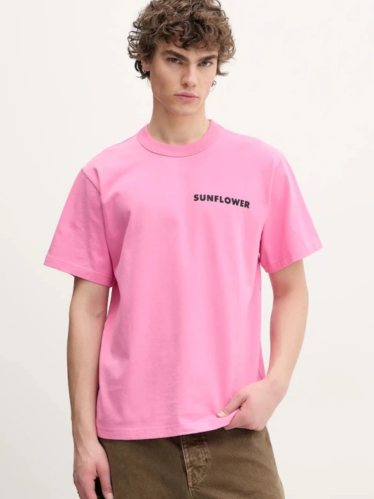 Zdjęcie produktu Sunflower t-shirt bawełniany różowy