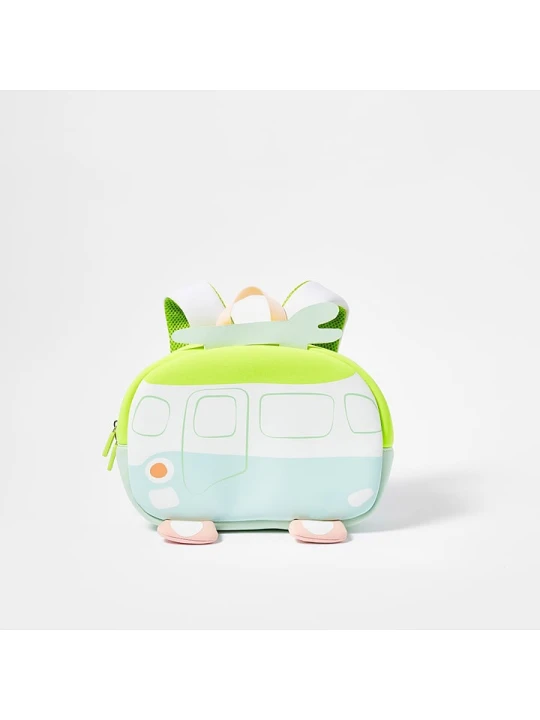 Zdjęcie produktu Sunny Life Plecak "Camper" w kolorze zielono-błękitnym - 30 x 25 cm rozmiar: onesize