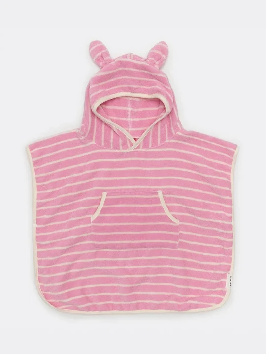 Zdjęcie produktu SunnyLife ręcznik z kapturem dziecięcy Cotton Candy Pink Stripe