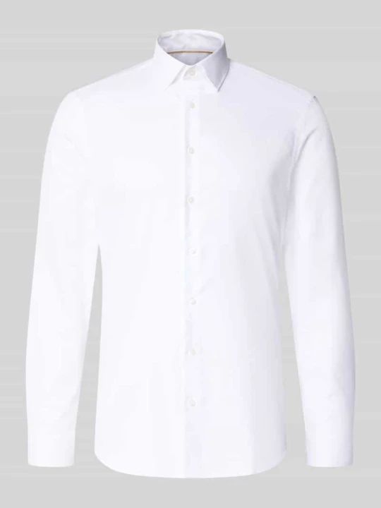 Zdjęcie produktu Super krój slim fit koszula biznesowa z czystej bawełny Jake*s Biały
