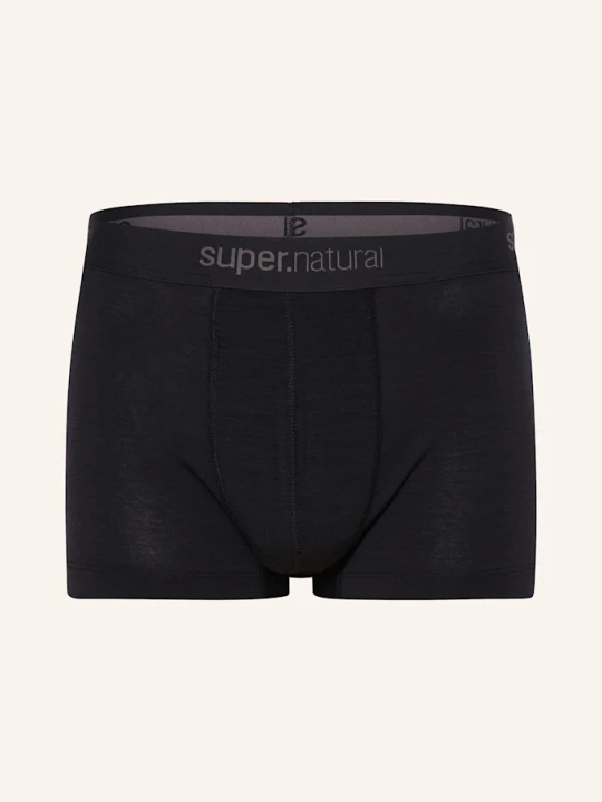 Zdjęcie produktu Super.Natural Bokserki Funkcyjne tundra175 Boxer Z Wełny Merino schwarz CZARNY