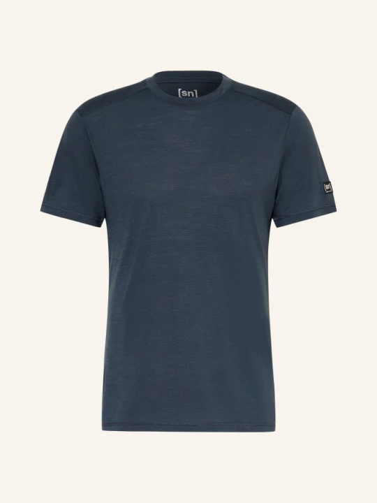Zdjęcie produktu Super.Natural Koszulka Funkcyjna Essential Z Wełną Merino blau GRANATOWY