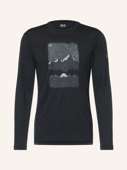 Zdjęcie produktu Super.Natural Koszulka Funkcyjna Outdoor Nights schwarz czarny