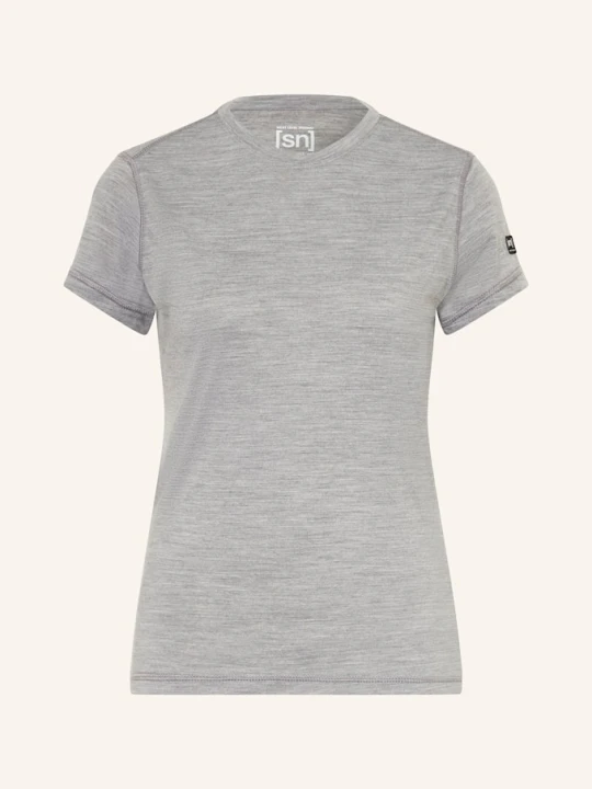 Zdjęcie produktu Super.Natural Koszulka Funkcyjna sierra140 Z Wełną Merino grau SZARY