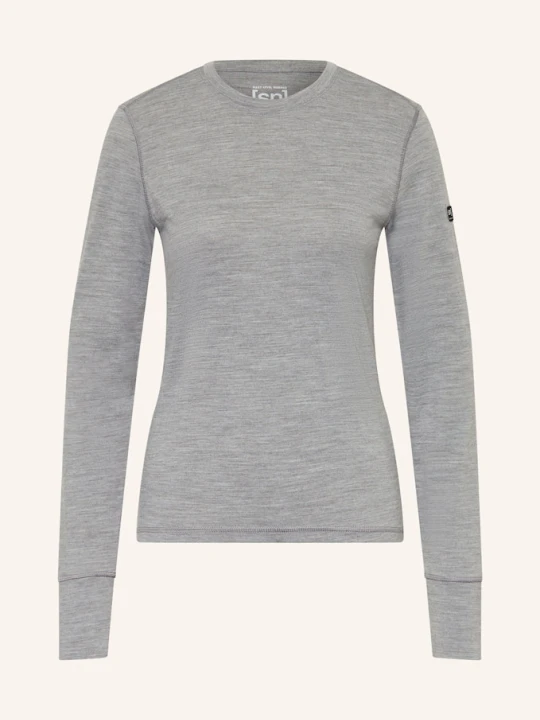 Zdjęcie produktu Super.Natural Koszulka Z Długim Rękawem Tundra 175 Ls Z Wełną Merino grau SZARY