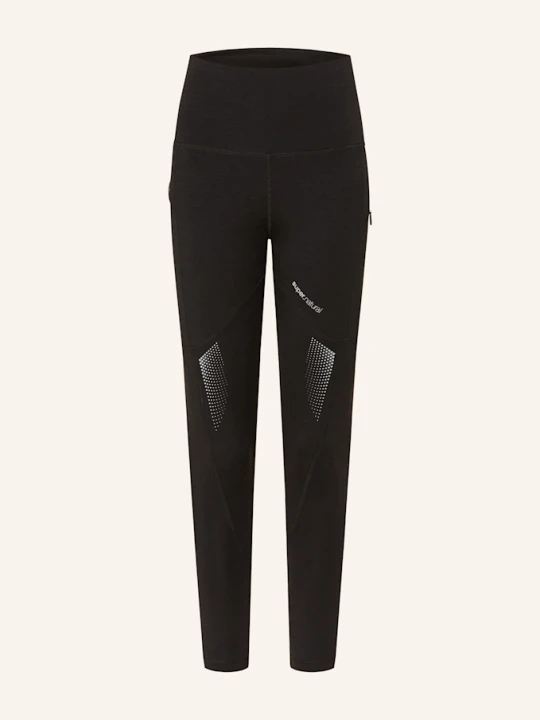 Zdjęcie produktu Super.Natural Legginsy Active Lightening Z Wełną Merino schwarz CZARNY