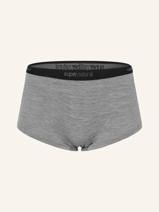Zdjęcie produktu Super.Natural Majtki Funkcyjne tundra175 Boyfriend Z Wełny Merino grau SZARY