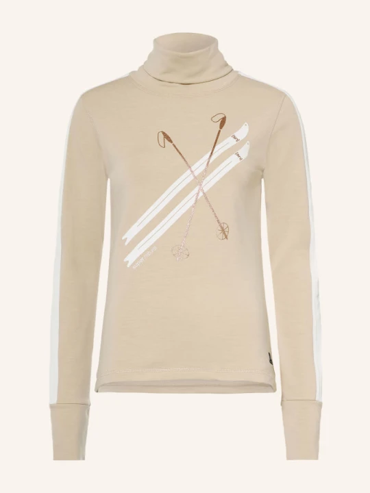Zdjęcie produktu Super.Natural Sweter Kryssede Ski Roll Neck weiss biały