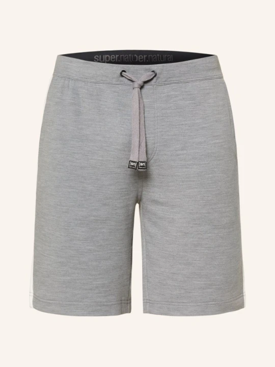 Zdjęcie produktu Super.Natural Szorty Dresowe Colorado Z Wełną Merino grau szary