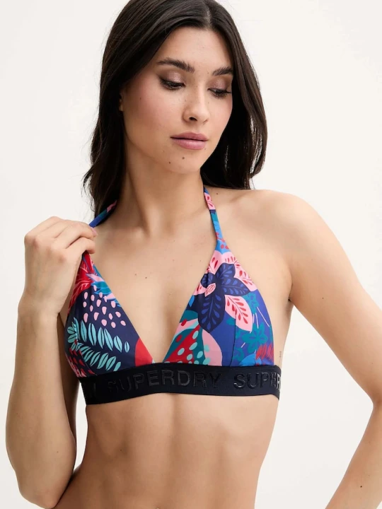 Zdjęcie produktu Superdry biustonosz kąpielowy granatowy